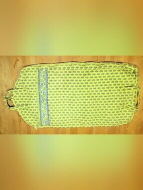 Vera Bradley Garment Bag in the retired Citrus Elephant pattern